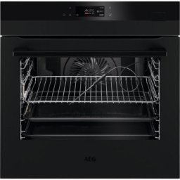 Furrë me avull e inkastruar AEG BSK778380T, panel me prekje, multifunksionale, e zezë