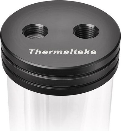 Резервоар со пумпа за водено ладење Thermaltake Pacific PR22 D5, 300ml, проѕирен акрил, црн