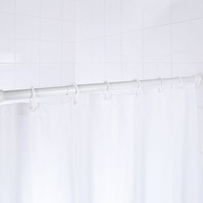Шипка за завеса за туш RIDDER 55301, телескопска 110-245 cm, бела