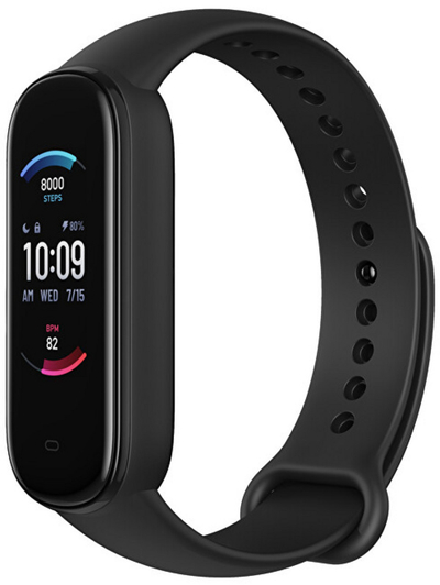 Orë e mençur Amazfit Band 5, e zezë