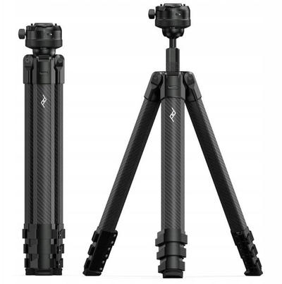Tripod Peak Design Pro, alumin, për profesionistë, ngjyrë e zezë