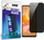 Xham mbrojtës mat me privatësi GrizzGlass SecretGlass për Infinix Hot 40 Pro, mbulim ekrani, pamje e kthjellët
