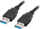 Kabllo USB Lanberg USB-A - USB-A, M / M, 3.0, 1.8m, e zezë