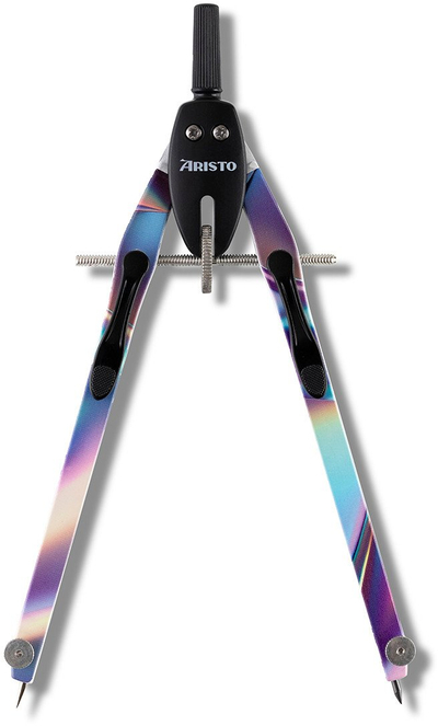 Бусола Aristo BTS SV, без шарка, сет 5 парчиња, боја ирис