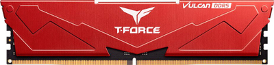Memorie RAM Team Group T-FORCE VULCAN DDR5, 16GB, 5200MHz, e kuqe