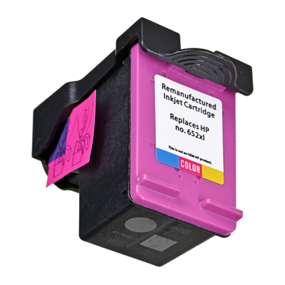 Kasetë boje SUPERBULK për HP 652 F6V24AE Reg B H652XLC, me ngjyra, për printer HP