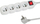 Rrymëzgjatëse Esperanza Power Strip, 4 prizë, kabllo 1.5 m, e bardhë