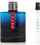 Set dhurate parfum Prada Luna Rossa Ocean EDT, 100ml, 10ml, per burra