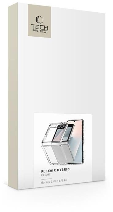 Mbulesë telefoni Tech-Protect FlexAir Hybrid, Samsung Galaxy Z Flip 6 7 FE, transparente