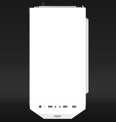 Kuti kompjuteri Aqirys BellatrixPRO MiniTower, panel akrilik, Rainbow LED, e bardhë