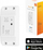 Ndërprerës i mençur Hombli HBCS-0109, WiFi, HomeKit Alexa Google, i bardhë