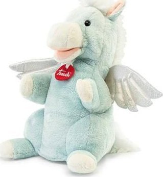 Kukull dore Trudi Puppet Pegasus, pelush, për kalamoj 1+