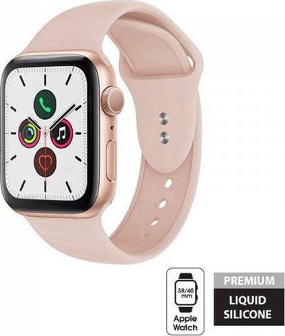Rrip Crong Liquid për Apple Watch 38/40 mm, rozë
