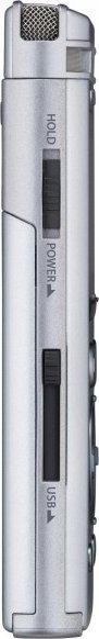 Дигитален регистратор Olympus DM-720, вградена меморија, со микрофон ME-3, сребрен