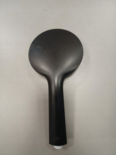 Kokë dushi WENKO Watersaving, 11 cm, 3 rryma, e zezë mat