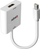 Adapter AV Lindy DisplayPort në HDMI 38319, i bardhë