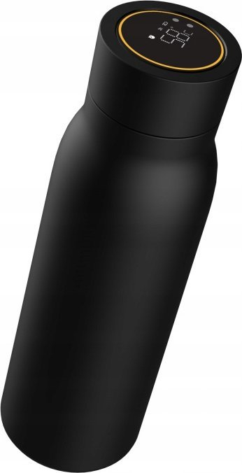 Shishe smart UMAX U6, 0.6L, me ekran digjital, e zezë