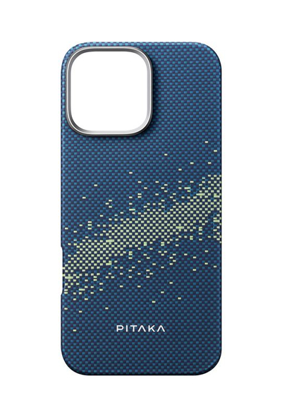 Mbrojtëse Pitaka për iPhone 16 Pro Max, StarPeak Milky Way Galaxy, e kaltër