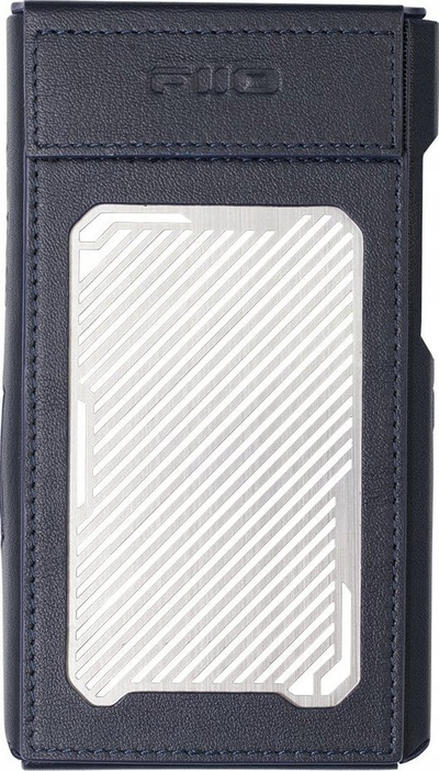 Куќиште MP3 FiiO SK-M23, за FiiO M23, кожа, црно