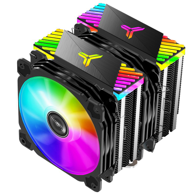 Ftohës CPU Jonsbo CR-2000 GT ARGB, dual-tower, 2x120mm, i zi