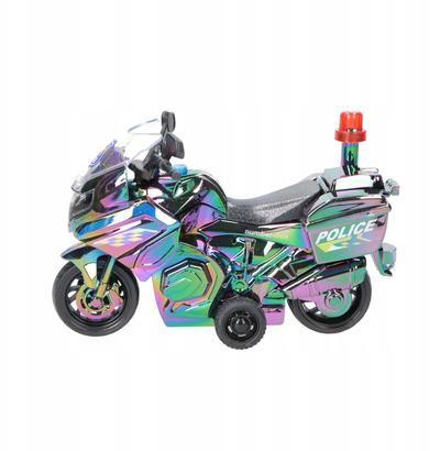Lodër motor Mega Creative, 16 cm, me drita edhe zë, shumëngjyrësh