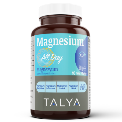 Suplemente Talya Herbal Magnesium All Day, 90 tableta, 90g