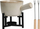 Set fondue për djathë, porcelan, 2 pirunë, bezhë