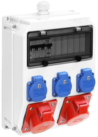 Panel fiks elektrik PCE Adamów 32/16 B32/B16, 9036653W, gri