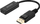 Adapter DisplayPort në HDMI Savio SAVAK-62, 4K, i zi