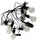 Varg dritash dekor Volteno Garland Edison 2n1 Solar Plus, 220-240V, transparente