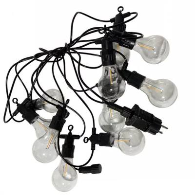 Varg dritash dekor Volteno Garland Edison 2n1 Solar Plus, 220-240V, transparente