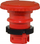 Buton industrial NEF22T DR/P, 22mm, IP65, i kuq