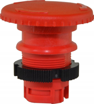 Buton industrial NEF22T DR/P, 22mm, IP65, i kuq