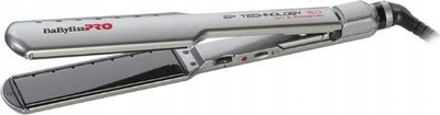 Piaster flokësh Babyliss Pro BAB2073EPE, pllaka qeramike titan, deri 230°C, argjend