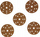 Disqe gërryese DEDRA DED7764R06, 180mm, granulë 180, set 5 copë