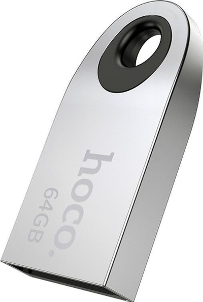 USB Hoco Insightful UD9, 64GB, USB 2.0, ngjyrë argjendi