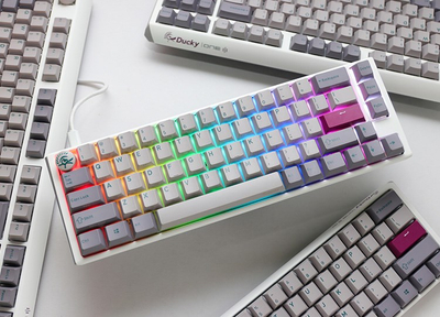Tastierë Ducky One 3 Mist Grey SF, Cherry MX Brown, e hirtë