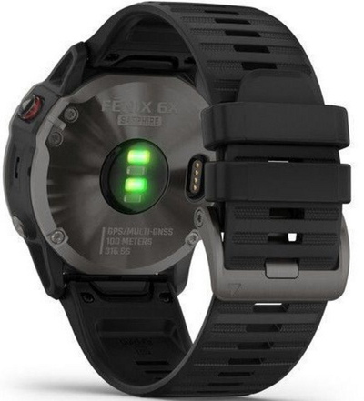 Orë e mençur Garmin Fenix6X PRO Sapphire, e hirtë/zezë