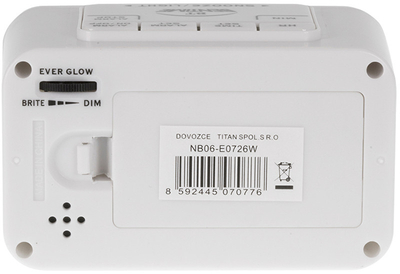 Orë me alarm Bentime NB06-E0726W