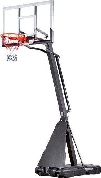 Kosh basketbolli Nils ZDK027, lartësi 2.9 3.05 m, bazë me ujë ose rërë, i zi