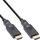 Kabllo HDMI InLine AOC, 40m, Ultra High Speed, 8K, e zezë