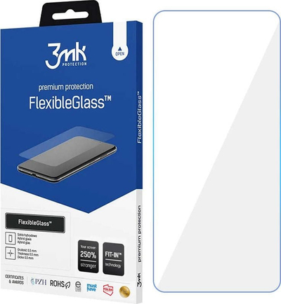 Mbrojtës ekrani 3MK FlexibleGlass për Samsung Galaxy S21 FE, xham hibrid, i tejdukshëm