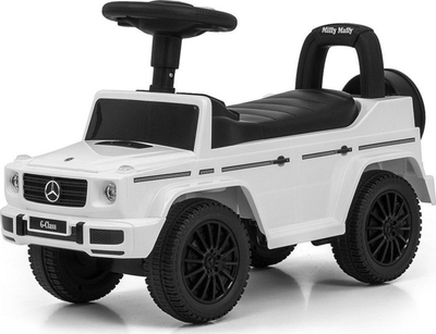 Veturë për fëmijë Milly Mally Rider Mercedes G350d S, e bardhë