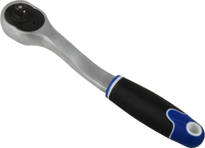 Çelës me klik GEKO Bent Ratchet 1/4", çelik krom vanadium, dorezë ergonomike