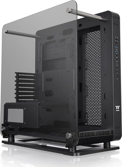 Куќиште за компјутер Thermaltake Core P6, Црна, Midi Tower