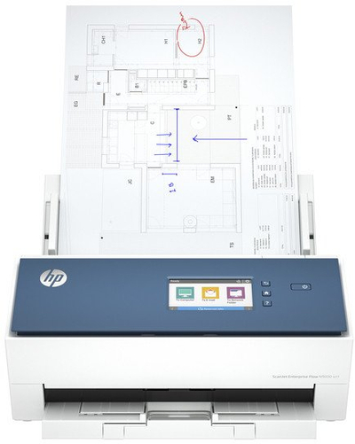 Skaner HP ScanJet Enterprise Flow N9000 sn1, A3, 600 x 600 DPI, blu e bardhë