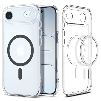 Mbulesë telefoni Spigen Ultra Hybrid MagSafe për iPhone 17 Air 17 Pro, MagSafe, e tejdukshme