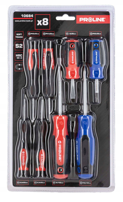 Set kaçavidash PROLINE 10684, universal, maja magnetike, doreza SOFT TOUCH