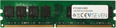 Мемориска рам V7 V753001GBD, 1GB DDR2, 667Mhz PC2-5300, зелена