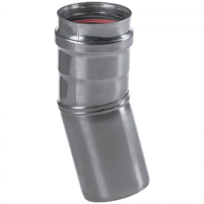 Gyp këndor Turbo Spiroflex SX-TJN060KS15, inox, 60mm 15°, argjendt